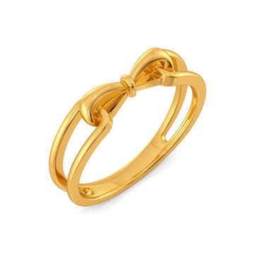 Bow Vow Gold Rings