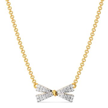 Lustrous Loops Diamond Necklaces