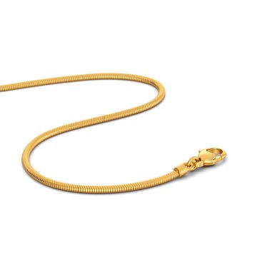 18kt Yellow Gold Snake Chain Gold Chains