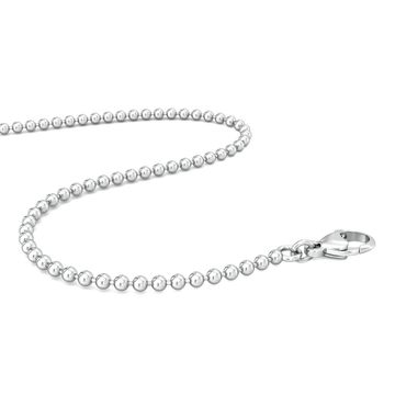 18kt White Gold Ball Chain Gold Chains