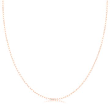 18kt Rose Gold Box Chain Gold Chains
