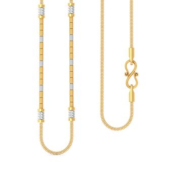 22k beaded snake chain Gold Chains