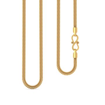 22kt V-link box chain Gold Chains