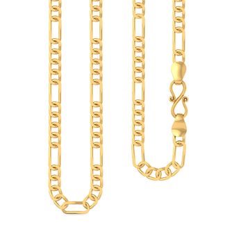 22kt Figaro chain Gold Chains