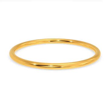 Less Is More Gold Bangles