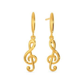 True Symphony Gold Earrings
