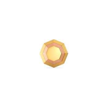Ornate Octa Gold Nose Pins