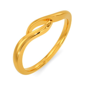 Defying Love  Gold Rings