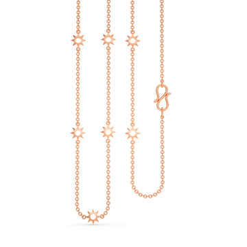 Floral Fantasy Gold Chains