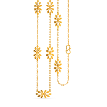 Leaves Heap Gold Chains