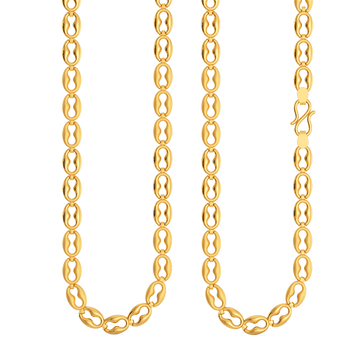 3 (max cut)dull 3HP Gold Chains