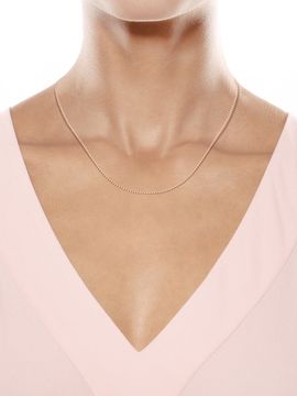 18kt Rose Gold Box Chain Gold Chains