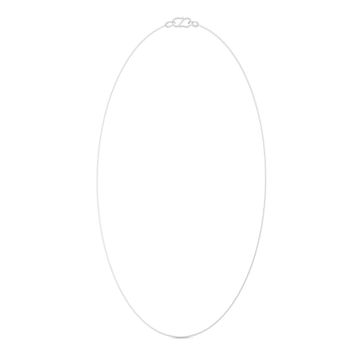 18kt White Gold Slender Anchor Chain Gold Chains