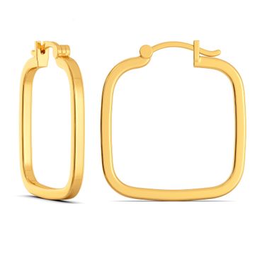 Quad Queen Gold Earrings