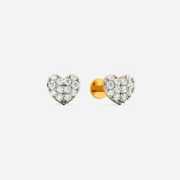Heart For You Diamond Earrings