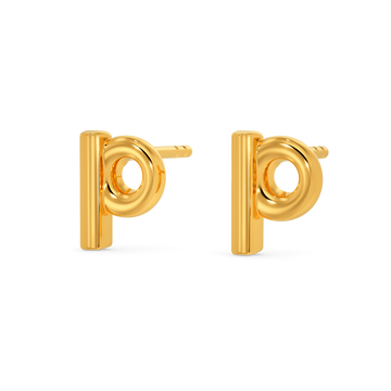 You Are Perfect Gold Earrings