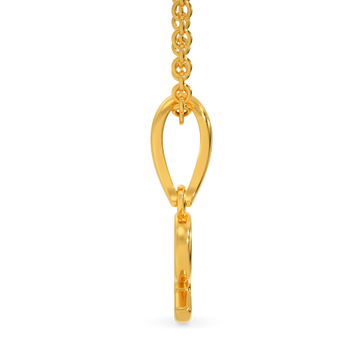 Star Stud  Gold Pendants