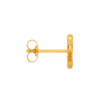 Star Stud  Gold Earrings