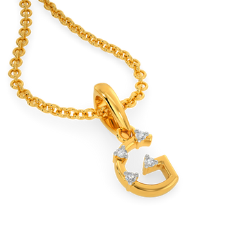 Go Girl Diamond Pendants