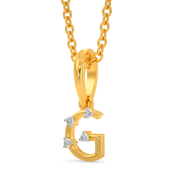 Go Girl Diamond Pendants
