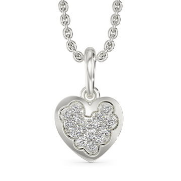 Classic Heart Diamond Pendants