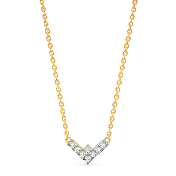 Vibrant Prongs Diamond Necklaces