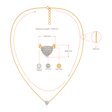 Buttercup Glow  Diamond Necklaces