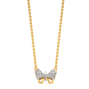 Butterfly Song Diamond Necklaces