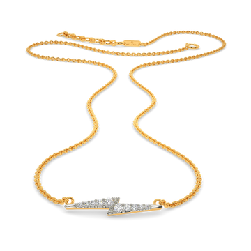 Light Boom Diamond Necklaces