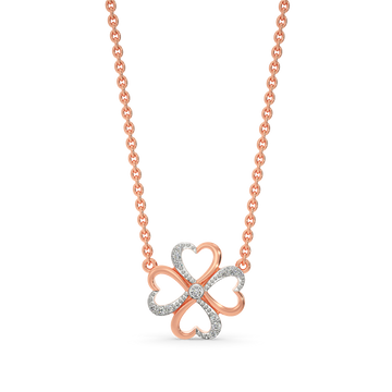 Rose Haze Diamond Necklaces