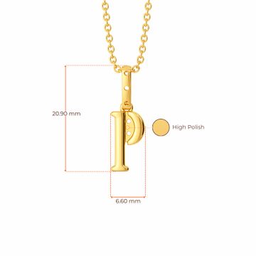 Paints All Over Gold Pendants
