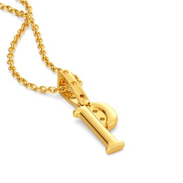 Paints All Over Gold Pendants