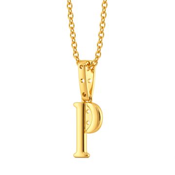Paints All Over Gold Pendants