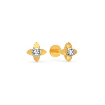 Florid Diamond Earrings