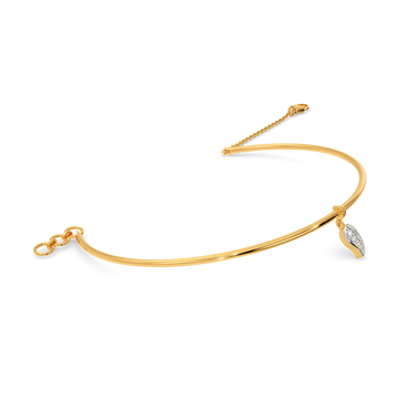 Drop A Leaf Diamond Bangles