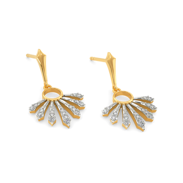 Dropin Shine Diamond Earrings