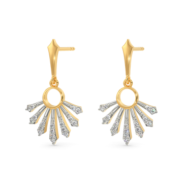 Dropin Shine Diamond Earrings