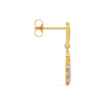 Dropin Shine Diamond Earrings