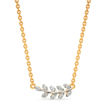 Leafy Marvel Diamond Necklaces