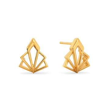 Golden Dreams Gold Earrings