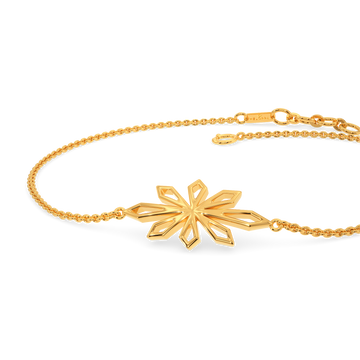In Spring Hues Gold Bracelets