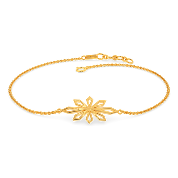 Buy Designer Gold Bracelets Online in India  Gold Bracelets for Women at  Gehna