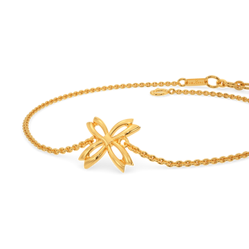 Floral Dance Gold Bracelets