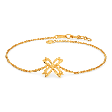 Floral Dance Gold Bracelets