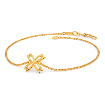 Floral Dance Gold Bracelets
