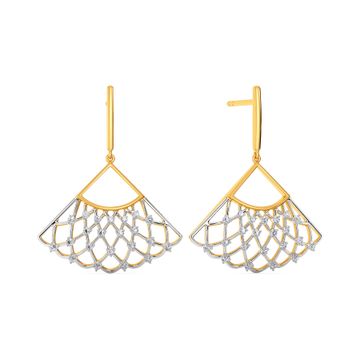 Cool Crochet Diamond Earrings