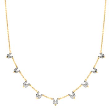 Bud Blinks Diamond Necklaces