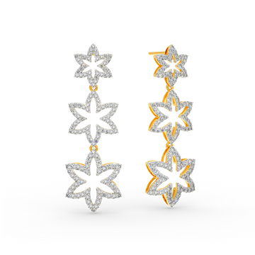 Magnolia Dreams Diamond Earrings