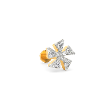 Abloom Diamond Nose Pins