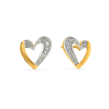 Cupid's Arrow Diamond Earrings